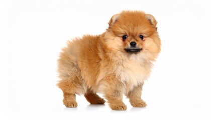 Obraz premium Adorable fluffy puppy (1)