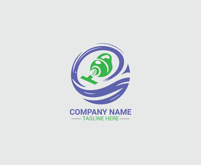 Cleaning Service Business logo Vector Template, Washing or cleaning home logo design