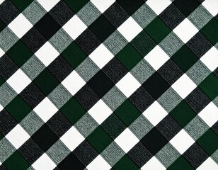 Checkered table cloth
