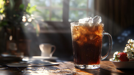 Iced coffee