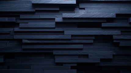 Black and white image of a wall made of wood. The wall is made up of many small squares of wood, and the image has a very modern and industrial feel to it