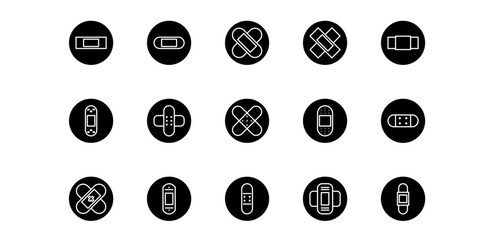 bandage pack icon illustration