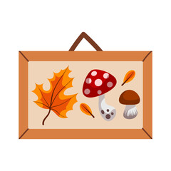 Interior items vector illustration set. Cartoon flat furniture with armchair, lamp, nightstand, house plants. Designer fashionable things for home interior apartment isolated on white