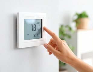 Adjusting smart thermostat