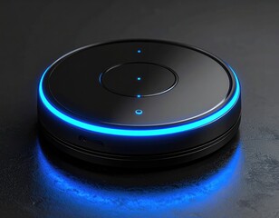 Modern, circular smart home device