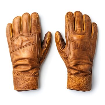 pair of leather gloves