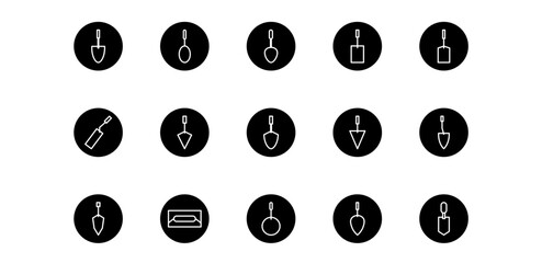 wall spoon icon pack illustration