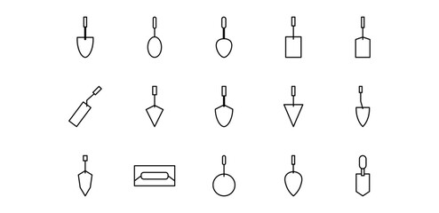 wall spoon icon pack illustration