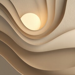 abstract background with waves