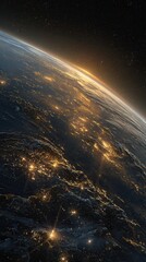 earth and sun