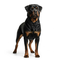Portrait of a beautiful Rottweiler