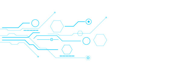 Vector abstract futuristic digital technology elements design