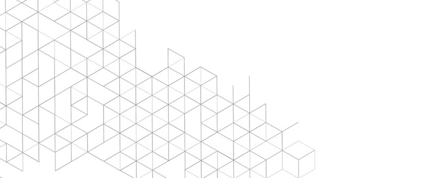 Vector abstract futuristic triangles technology elements design