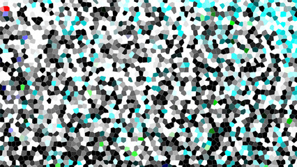 Abstract Mosaic Tile Pattern Digital Stained Glass, Geometric Polygons, Modern Art Background