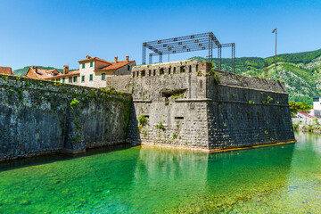 Citadel and the Kampana bastion in Kotor, Montenegro