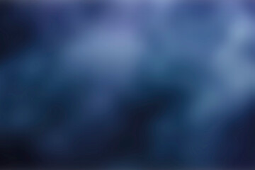 Muted deep blue gradient background showcases tranquil and smooth color transitions for design elements