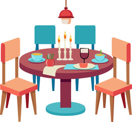 Dining table icon
