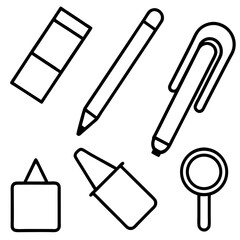 set of icons for web design