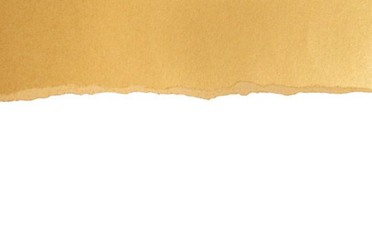 Golden torn paper with vertical stripe reveal
