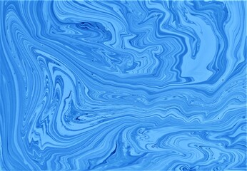 abstract blue background with a pattern of lines and spots in it
