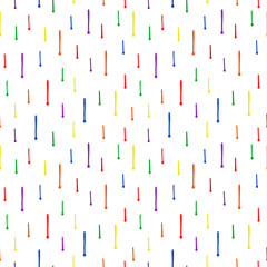 Abstract geometric LGBT seamless pattern background Design for textile Rainbow colorful cute style Drops logo icon Fashion print clothes greeting invitation card flyer banner poster wallpaper cover ad