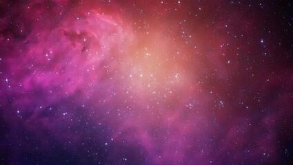 Obraz premium Vibrant cosmic nebula with glowing stars and swirling gas clouds space galaxy