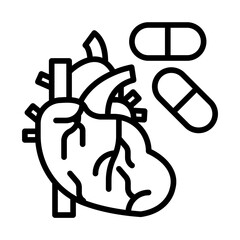 Hearth medicine icon
