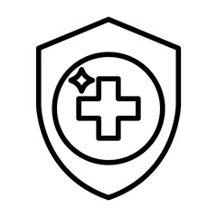 Medical protection icon
