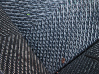 Black woven chair texture details. minimalist home interior.