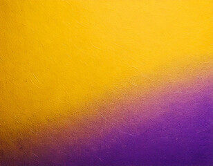Yellow and purple torn paper texture background with rough, natural surface. Bright, colorful, and creative abstract design. Perfect for posters, graphic design, scrapbooking, advertising, or modern a