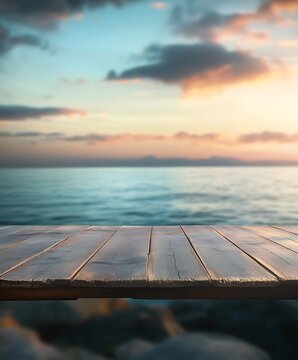 sunset over the sea