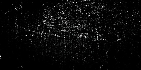 Black and white sketch grunge backgrounds to create a distressed grain effect. rough urban texture vector. damaged crack and scratch dust wall texture. black splash on transparent background.