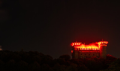 Montichiari, Brescia, Lombardia, Italia, notte bianca, 
