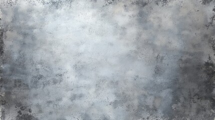 Obraz premium Grey and white background with a few specks of color. The background is a reflection of the sky and clouds