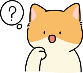 Surprised Cat Illustration
