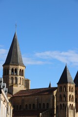 Obraz premium the beautiful Basilica in Paray Le Monial, France