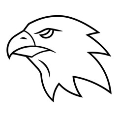 Obraz premium eagle head vector
