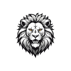 Fototapeta premium Roaring Lion Vector