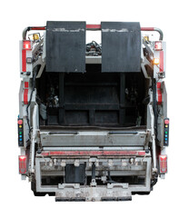 Isolated Garbage Or Bin Truck
