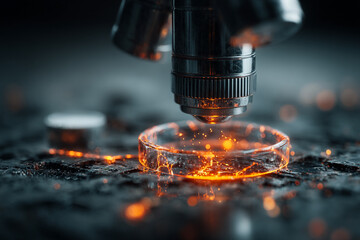 Scanning the Future: A Holographic Microscopic Journey