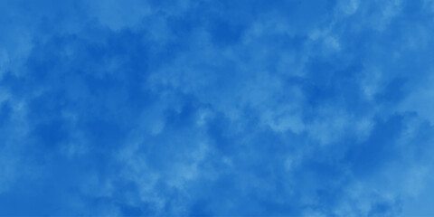 Bright Blue Cloud Texture. Soft Abstract Sky Background. Abstract Blue Fog Texture. Cloudy Blue Texture for Backgrounds