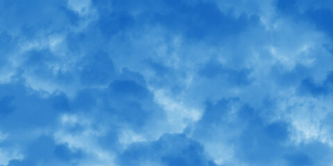 Bright Blue Cloud Texture. Soft Abstract Sky Background. Abstract Blue Fog Texture. Cloudy Blue Texture for Backgrounds