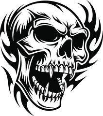 Obraz premium Evil Skeleton SVG Bundle, Halloween SVG