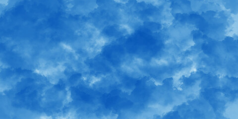 Bright Blue Cloud Texture. Soft Abstract Sky Background. Abstract Blue Fog Texture. Cloudy Blue Texture for Backgrounds