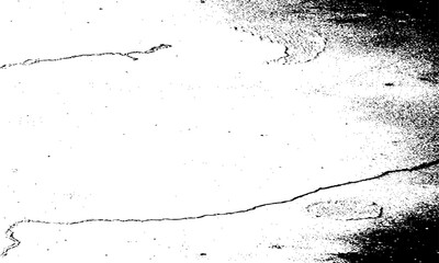 Grainy grunge photo filter background. Black particles, fibers and flecks wallpaper. Vintage rough dirt dotted overlay. Vector sandy gritty template.