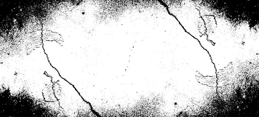 Grainy grunge photo filter background. Black particles, fibers and flecks wallpaper. Vintage rough dirt dotted overlay. Vector sandy gritty template.