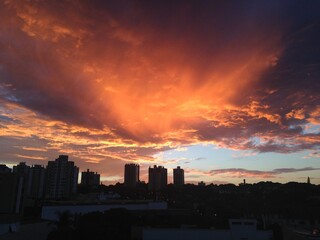 Tramonto in Porto Alegre