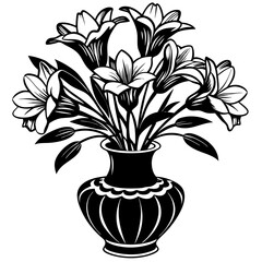 vase with flowers