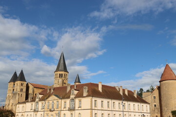 Fototapeta premium city Paray Le Monial, France 