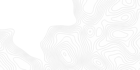 Abstract minimal The pattern discovery vector topo map creative discovery White wave grid stripe line map topography. vector geographic contour mounted map background.	